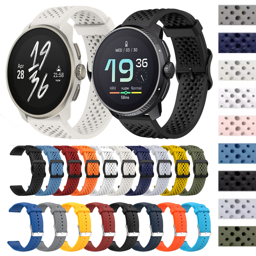 Tag Watches Smartwatch - 22mm Sports Silicone Strap For SUUNTO