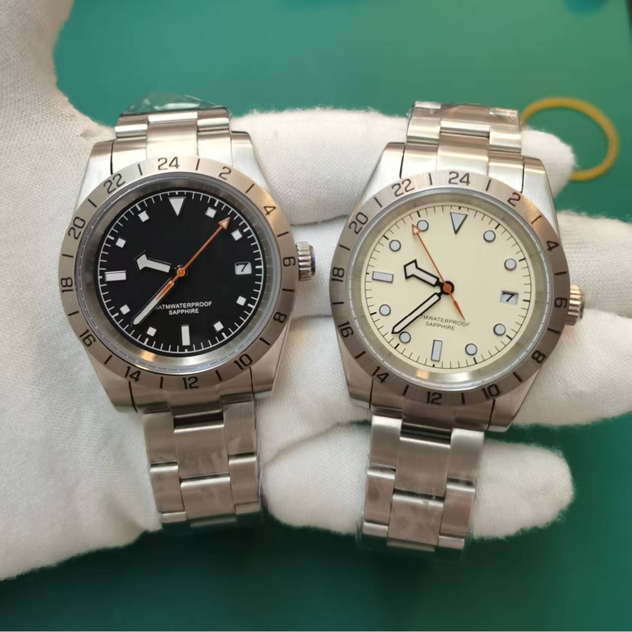 Solar Powered Watch - Analog Quartz Men`s Watch Sapphire Stainless