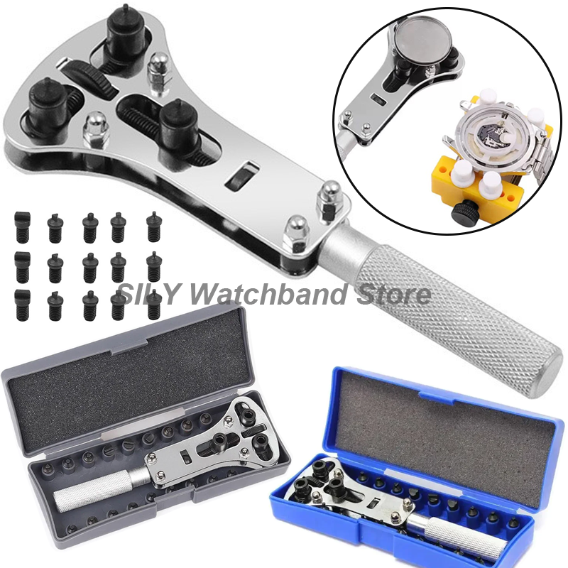 Case Back Opener - Adjustable 3 Claws Watch Back Case
