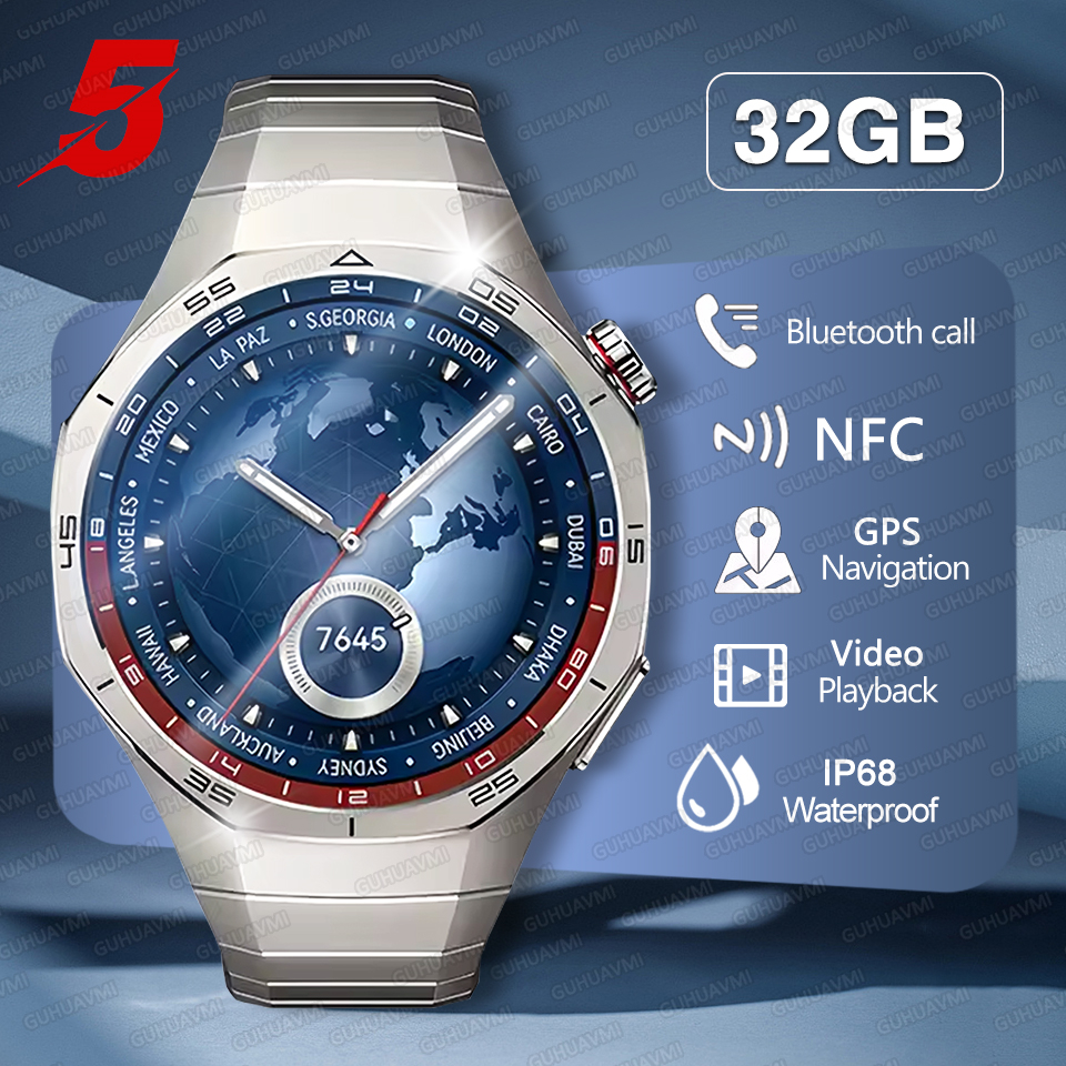 Hybrid Smartwatch - 2026 New Watch 5 Pro GPS
