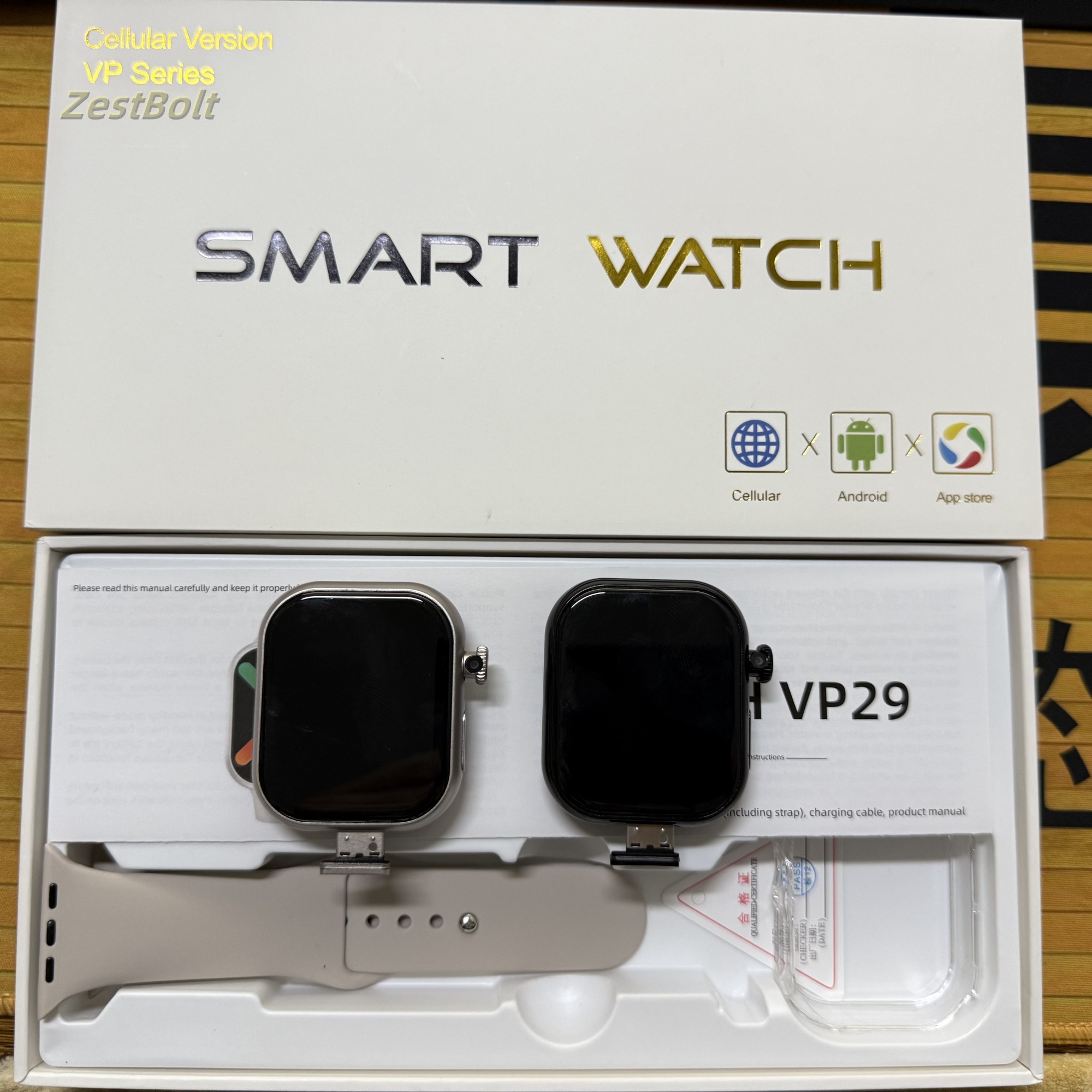 Original VP29 Smartwatch 4G LT - Smartwatch Watch Whatsapp 리뷰 및 가격
