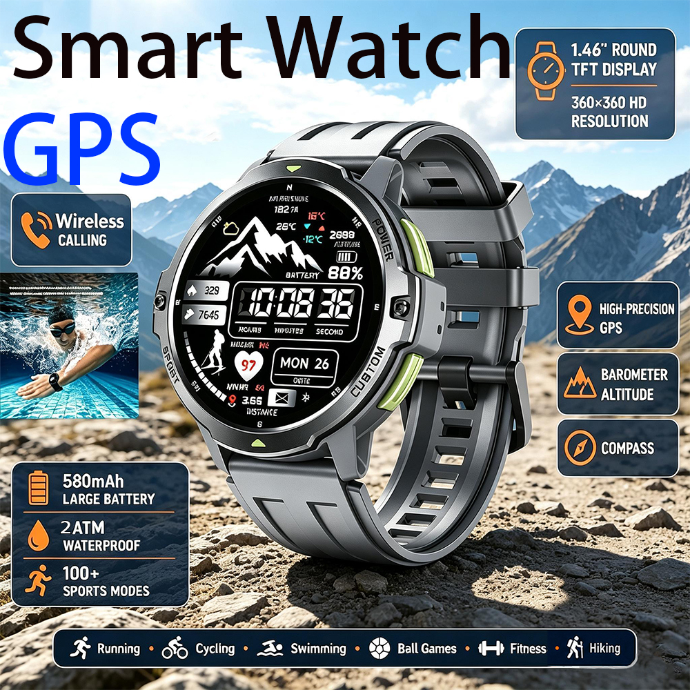 NEW 6-Axis Gyroscope Military  - Smartwatch Timex Watches For Men 리뷰 및 가격