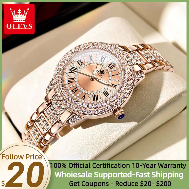 OLEVS 9943 Original Diamond Wa - Minimalist Thin Watch 리뷰 및 가격