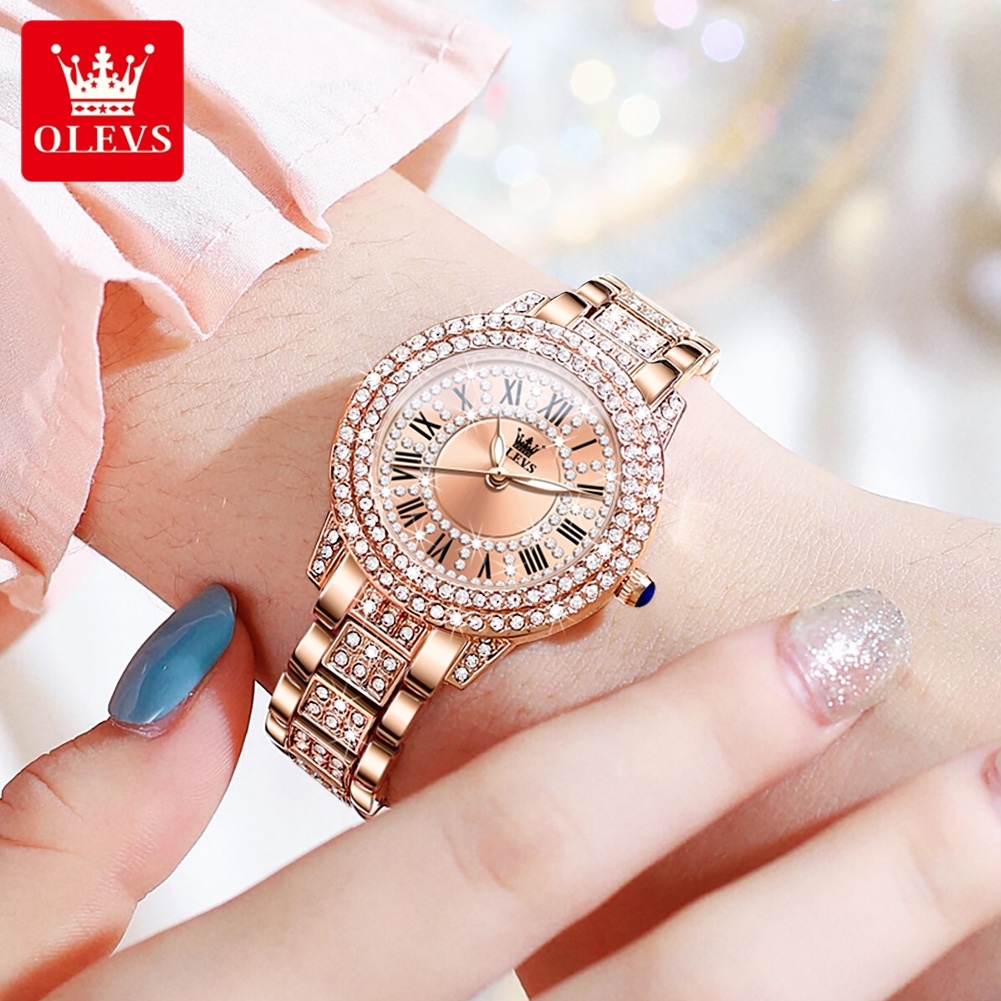 OLEVS 9943 Original Diamond Wa - Minimalist Thin Watch 리뷰 및 가격