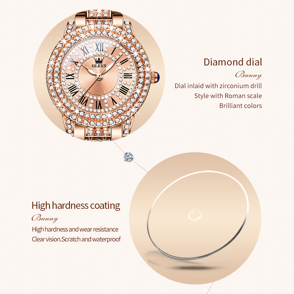 OLEVS 9943 Original Diamond Wa - Minimalist Thin Watch 리뷰 및 가격