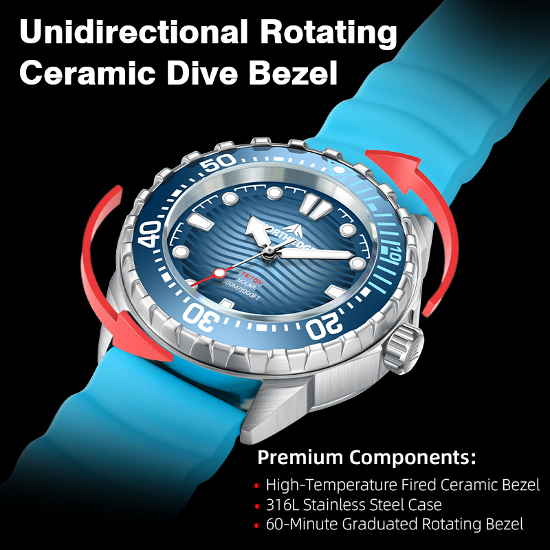 NORTH EDGE 2026 New TRITON Sol - Solar Powered Watch 리뷰 및 가격