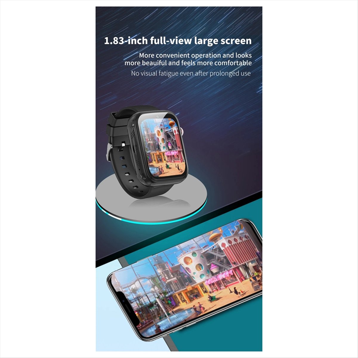 NEW WhatsApp Smart 4G Video Vo - Smartwatch Watch Whatsapp 리뷰 및 가격