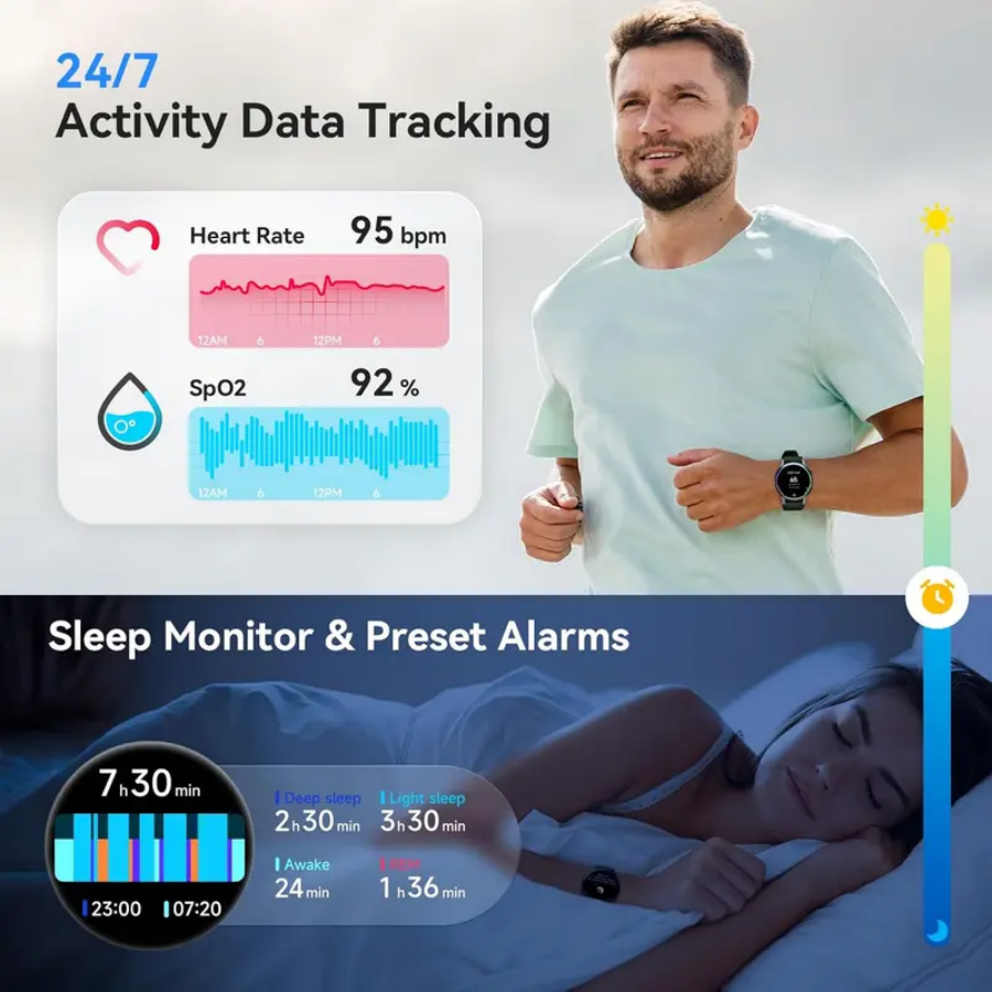 Smart Watch for Men & Women, W - Smartwatch Watches Gift For Women 리뷰 및 가격