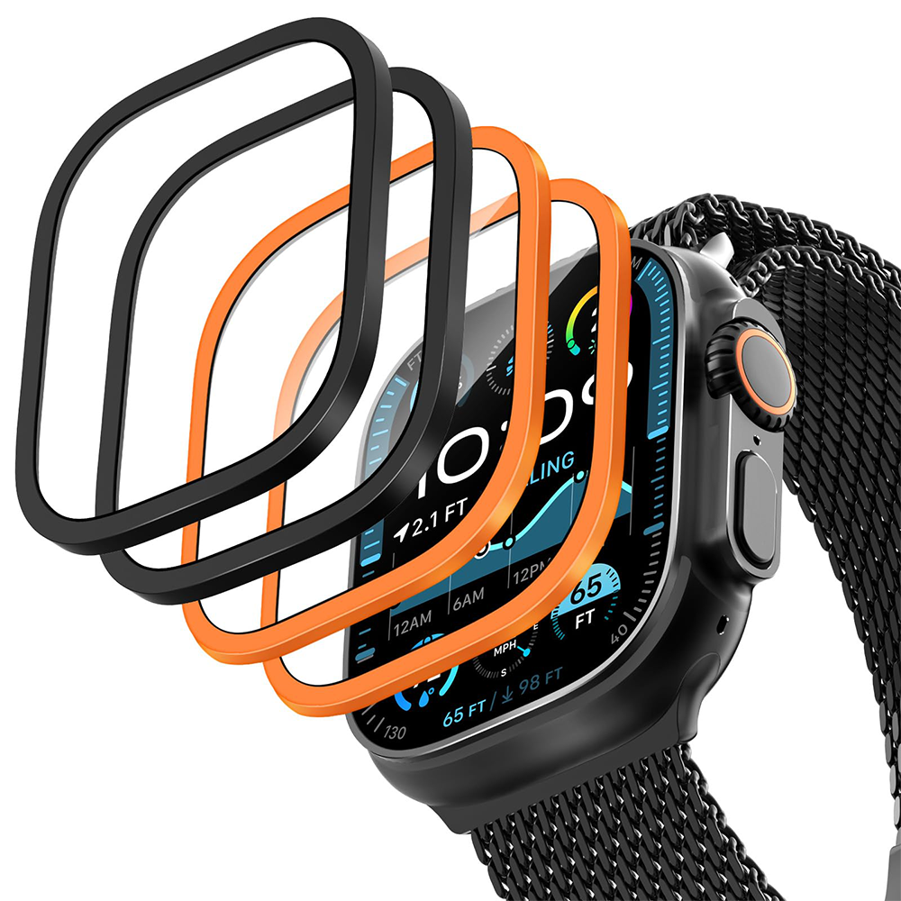 2PCS Titanium Metal Frame for  - Smartwatch Watches Gift For Women 리뷰 및 가격