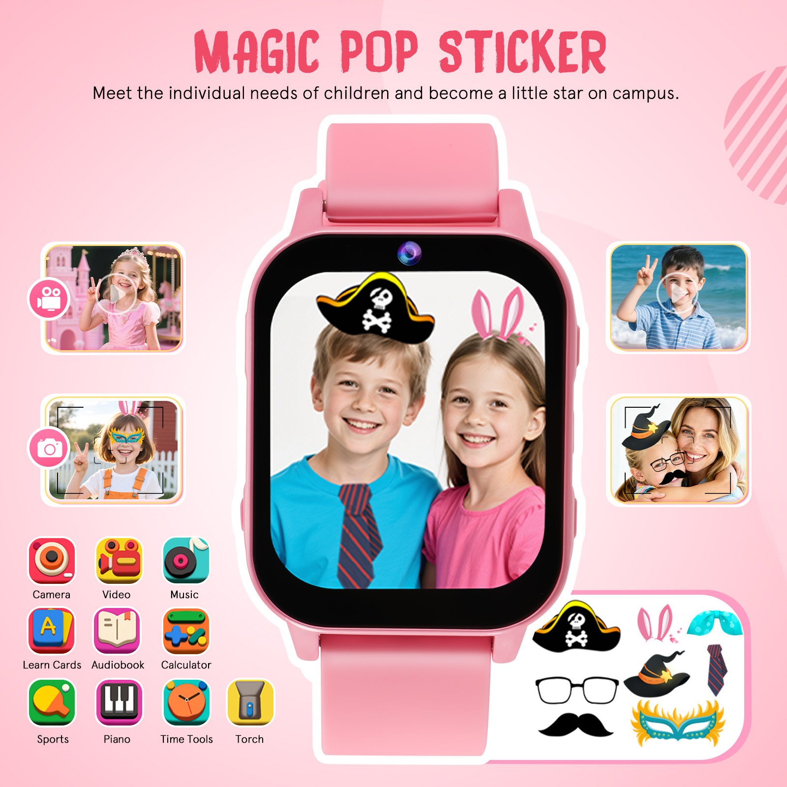 Kids Watch with Games Educatio - Smartwatch Digital Watches For Kid Girl 리뷰 및 가격