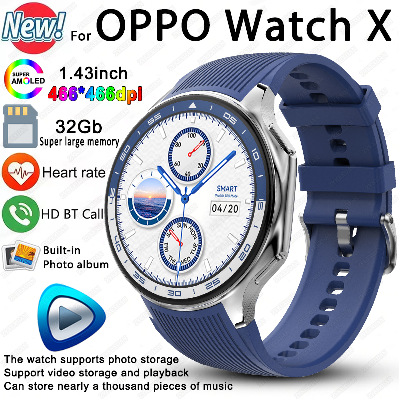 2025 New For OPPO IOS Watch X  - Smartwatch Timex Watches For Men 리뷰 및 가격