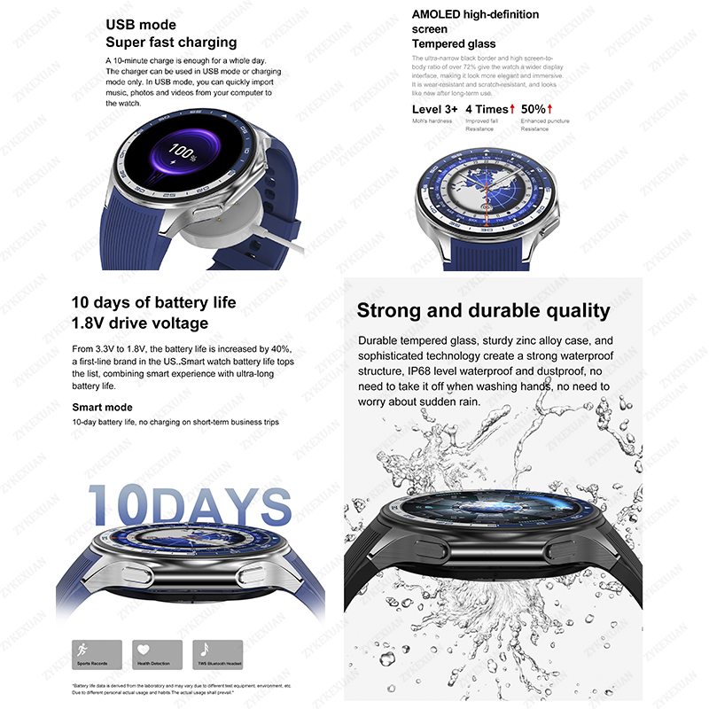 2025 New For OPPO IOS Watch X  - Smartwatch Timex Watches For Men 리뷰 및 가격
