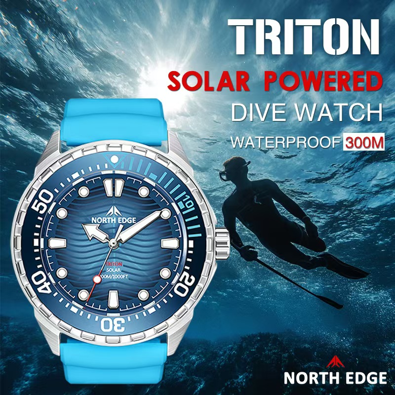 Stainless Steel Diving Watch S - Solar Powered Watch 리뷰 및 가격