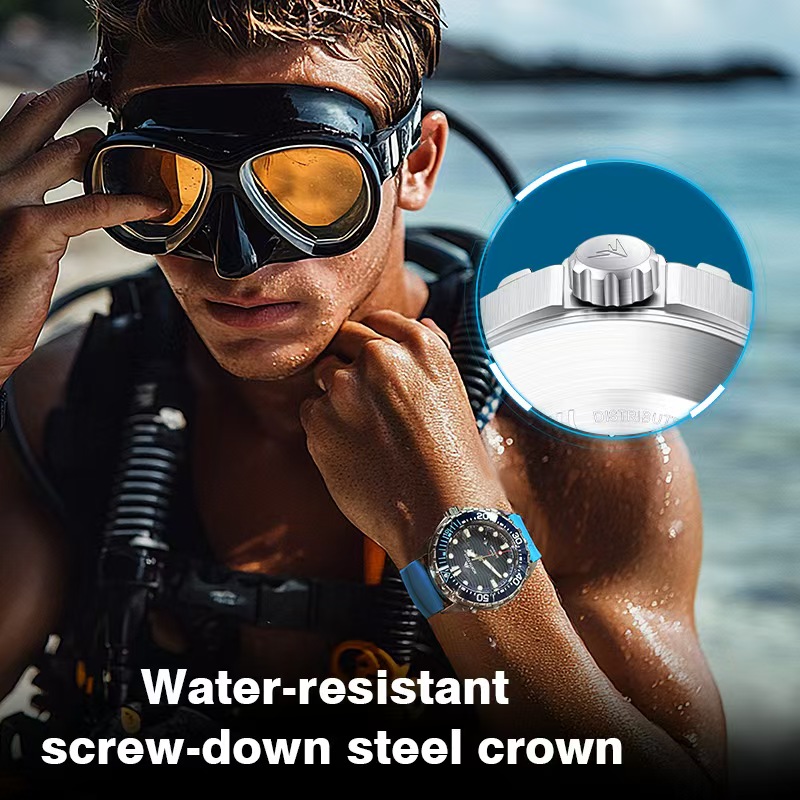 Stainless Steel Diving Watch S - Solar Powered Watch 리뷰 및 가격