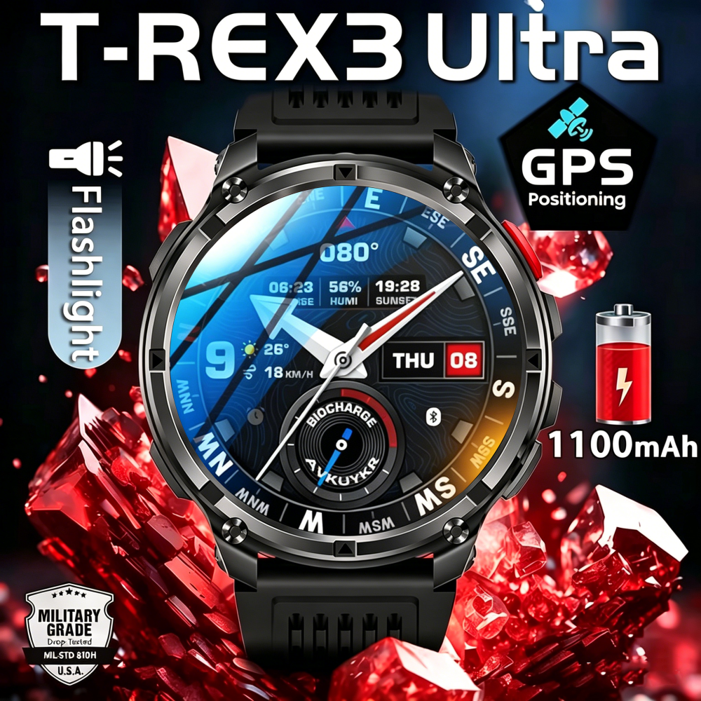 2026 T-Rex3 Ultra 1100mAh Batt - Hybrid Smartwatch 리뷰 및 가격