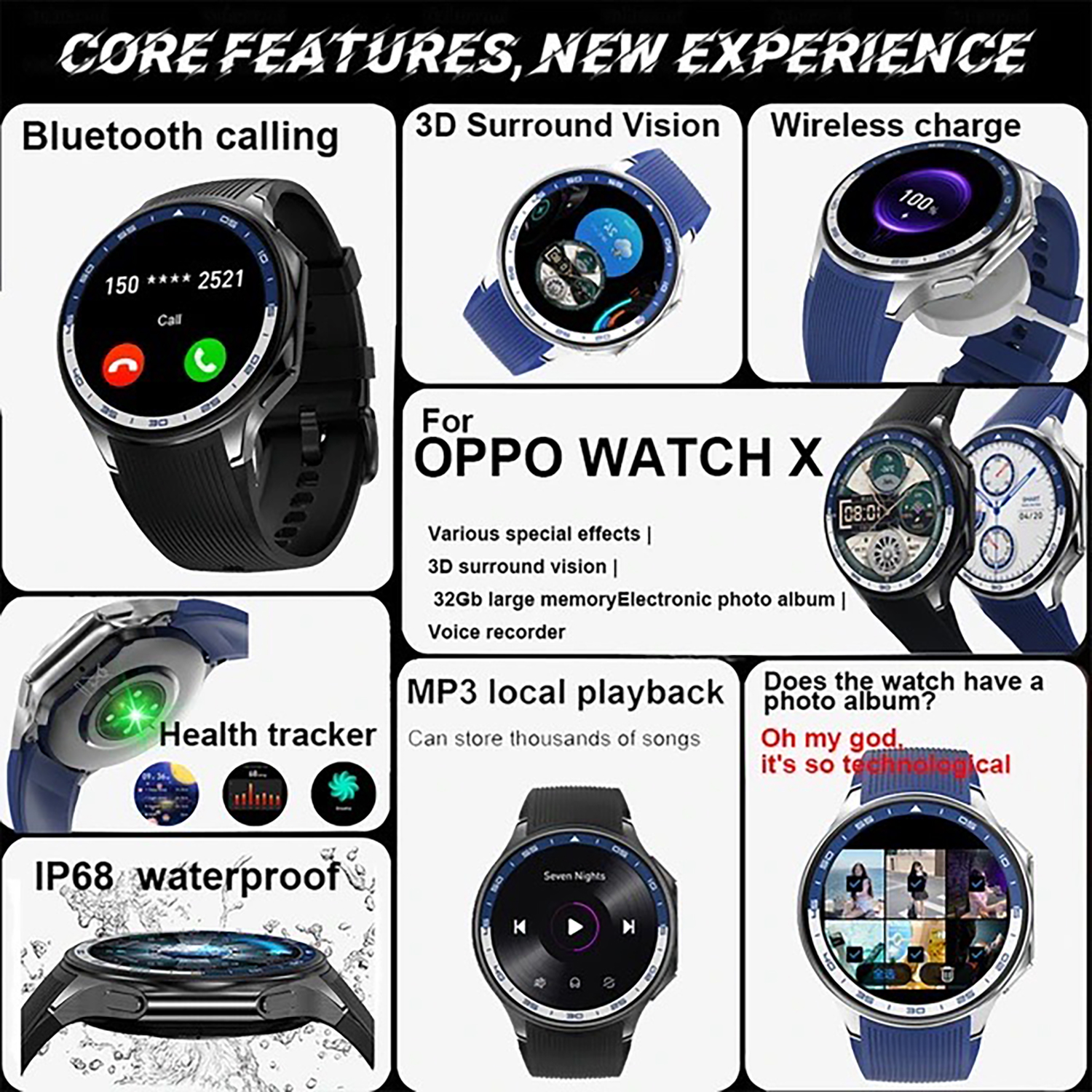 New Smart Watch DT Watch X 32G - Smartwatch Timex Watches For Men 리뷰 및 가격