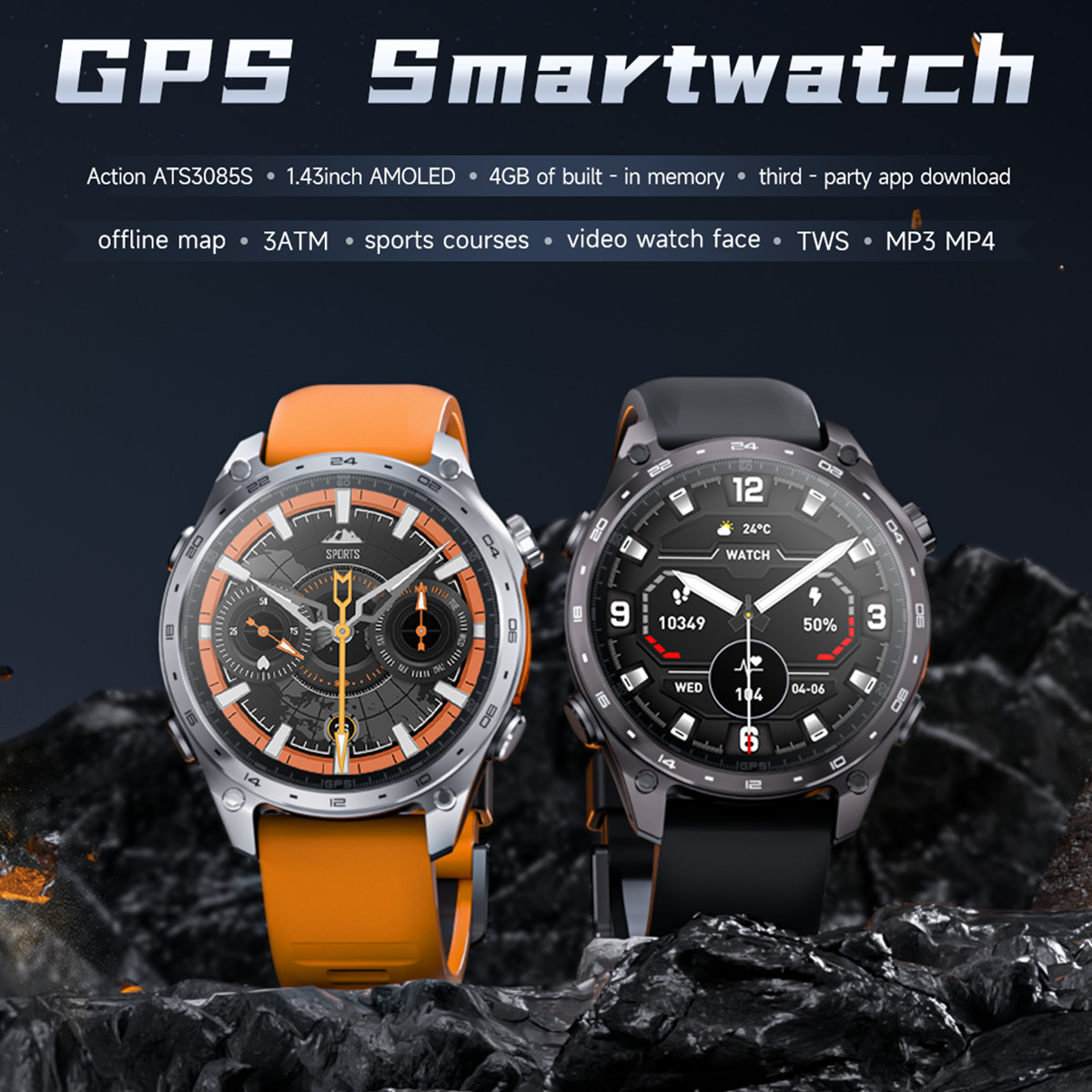 3ATM Waterproof Sports Smartwa - Smartwatch Watch Whatsapp 리뷰 및 가격