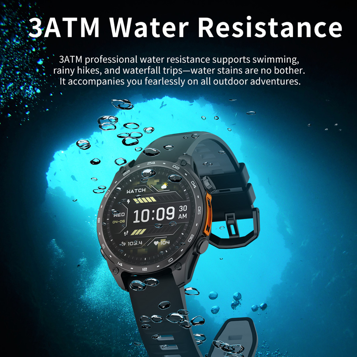3ATM Waterproof Sports Smartwa - Smartwatch Watch Whatsapp 리뷰 및 가격
