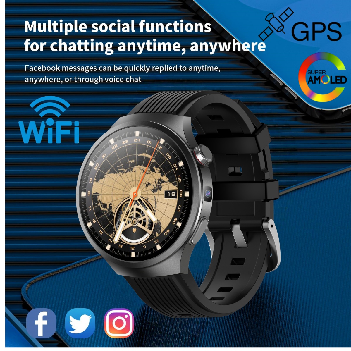 VP30 4G 5G Cellular Smart Watc - Smartwatch Watch Whatsapp 리뷰 및 가격