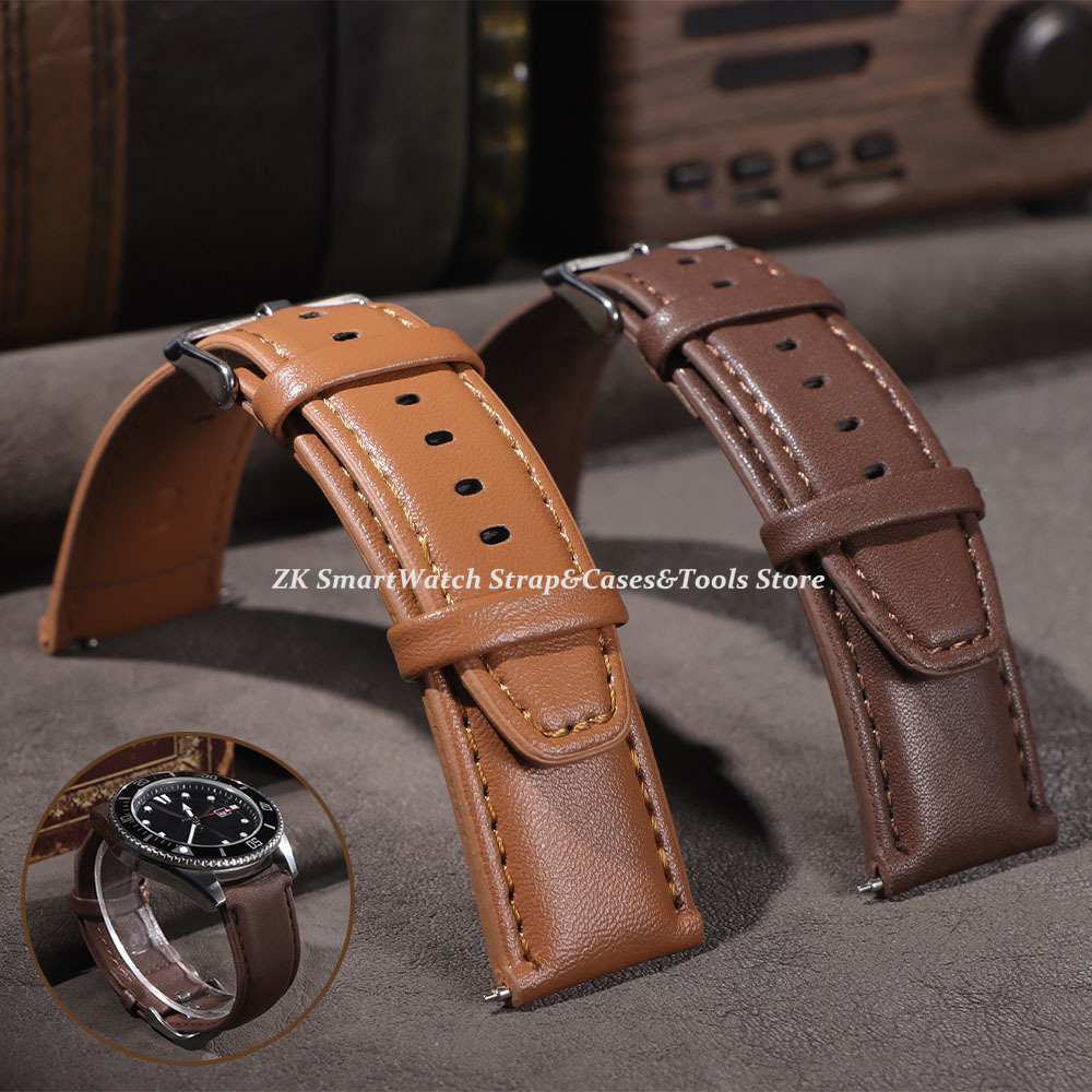 Leather Watch Band 22mm for Om - Smartwatch Vintage Watches For Women 리뷰 및 가격