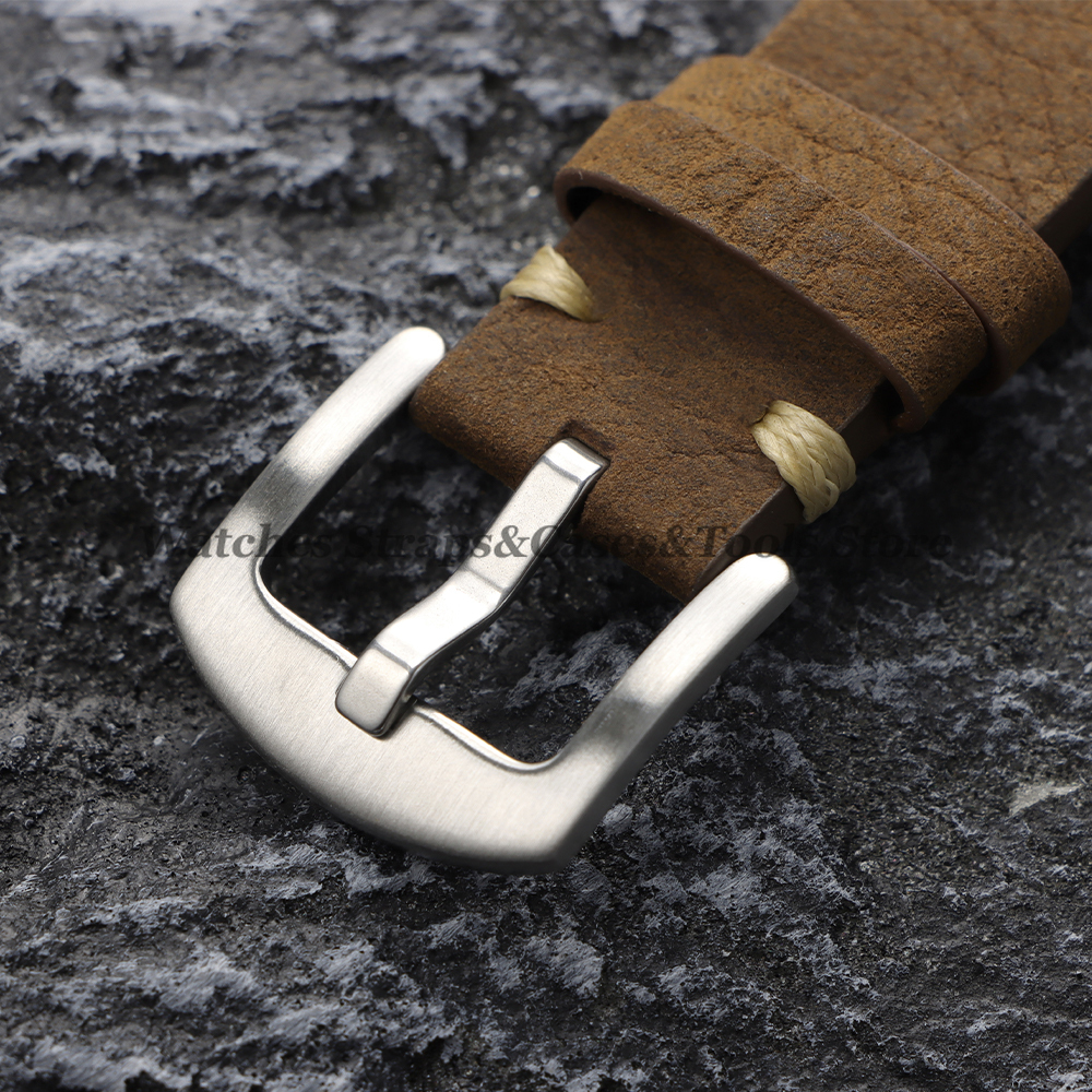 Genuine Cowhide Watch Strap 20 - Smartwatch Vintage Watches For Women 리뷰 및 가격