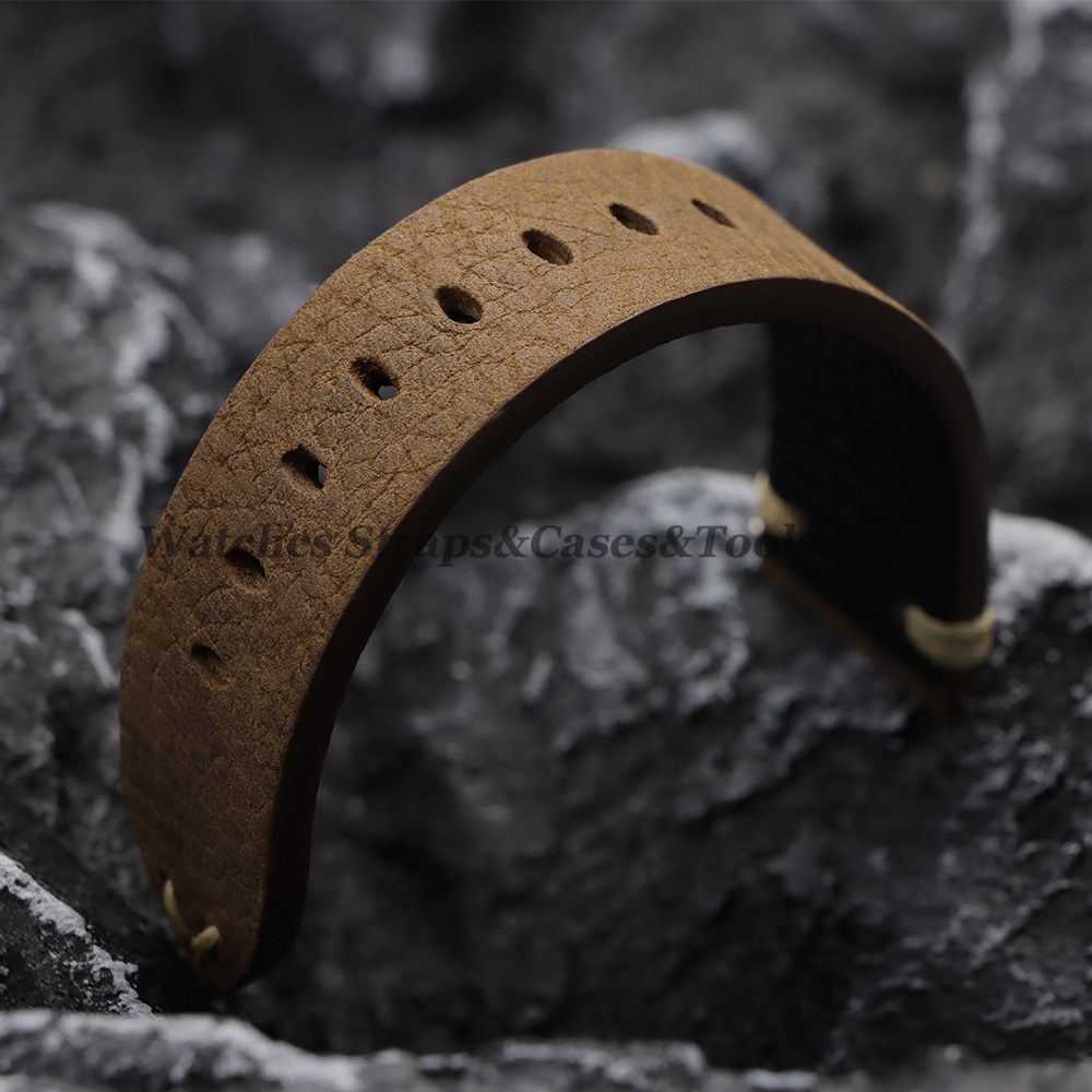 Genuine Cowhide Watch Strap 20 - Smartwatch Vintage Watches For Women 리뷰 및 가격