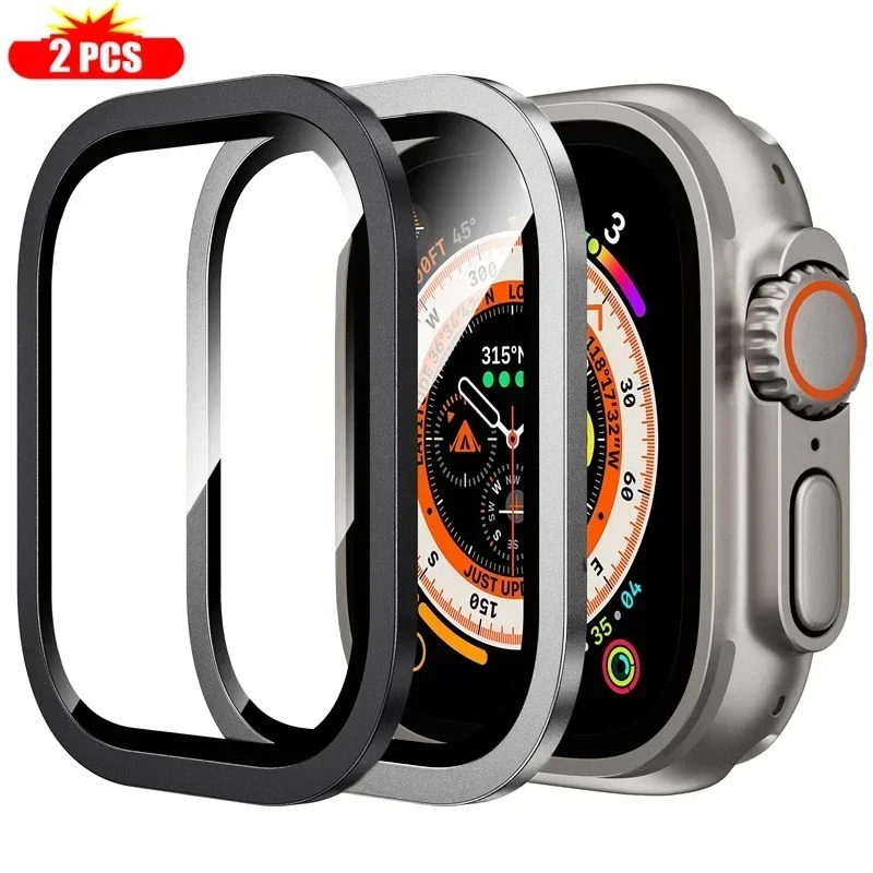 2PCS Tempered Glass for Apple  - Smartwatch Watches Gift For Women 리뷰 및 가격