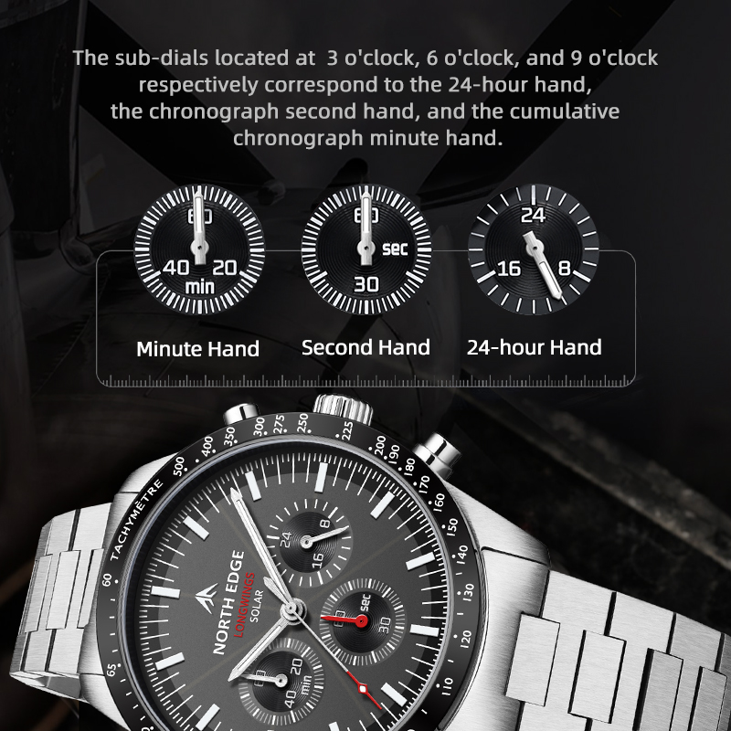 NORTH EDGE 2025 LONGWINGS Men  - Hybrid Smartwatch 리뷰 및 가격