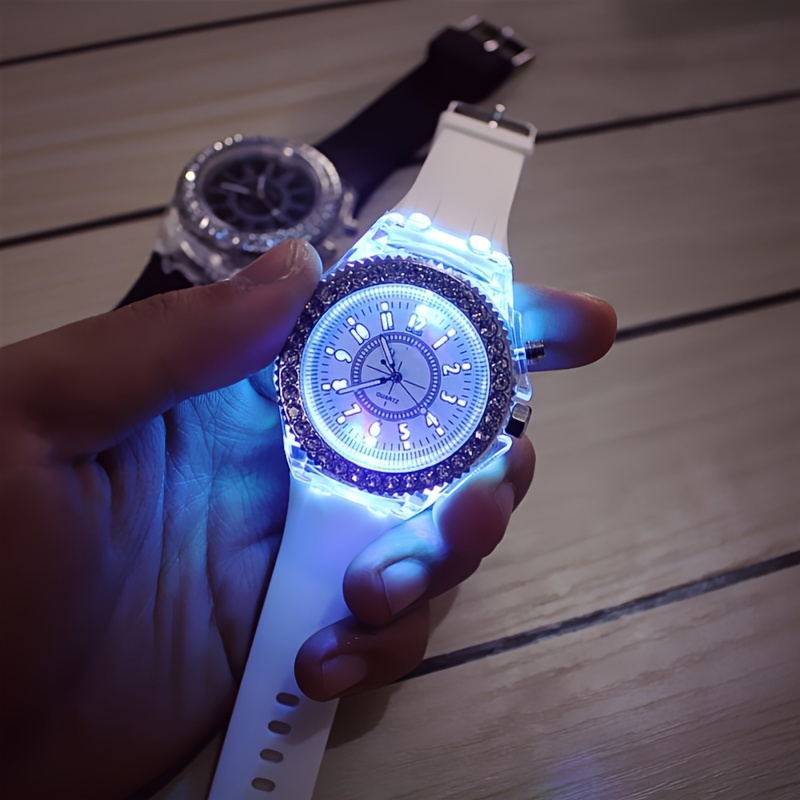 Luminous Round Digital Watches - Minimalist Thin Watch 리뷰 및 가격