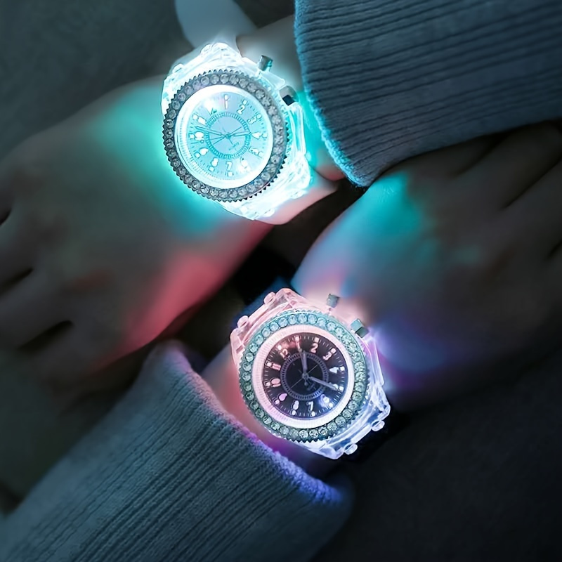 Luminous Round Digital Watches - Minimalist Thin Watch 리뷰 및 가격