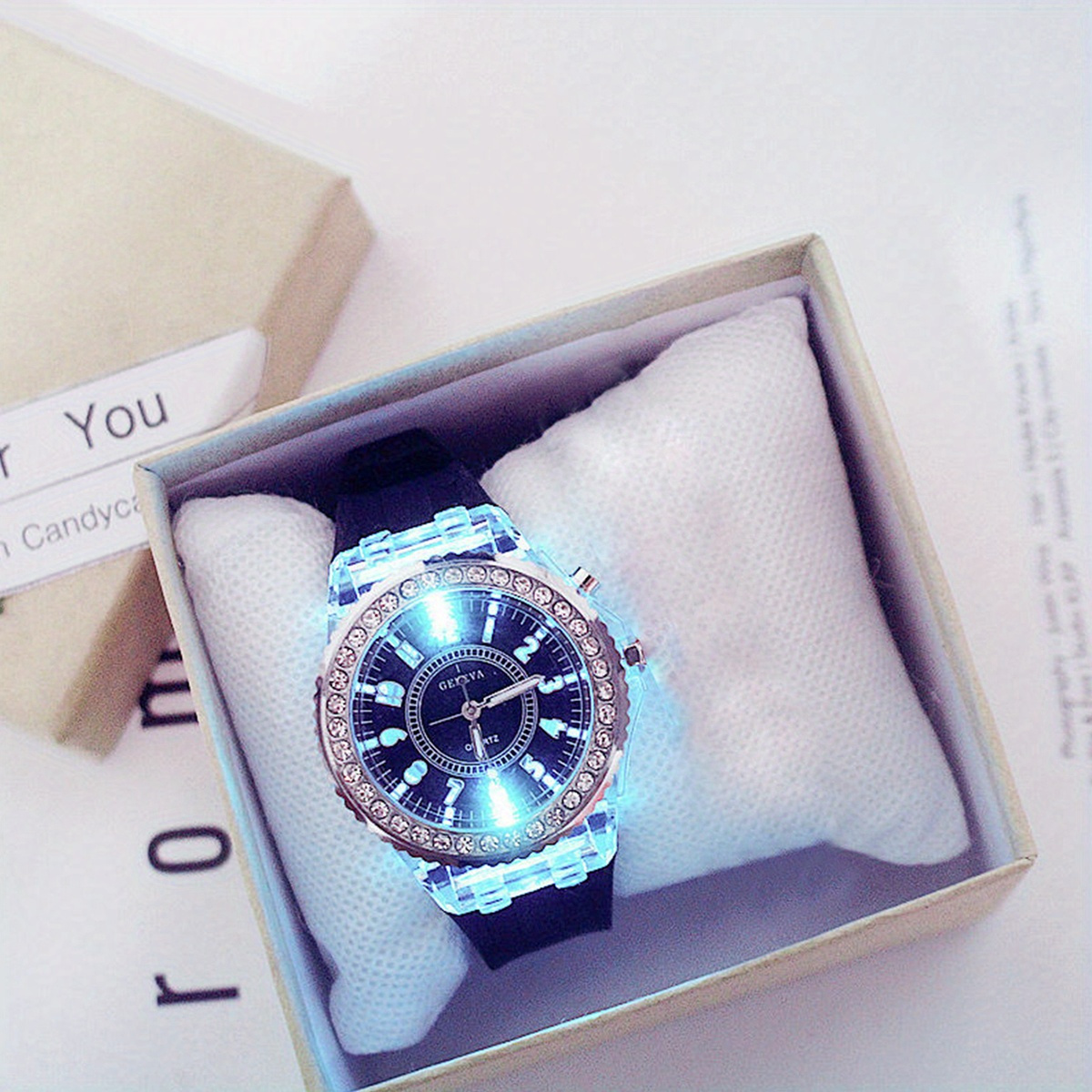 Luminous Round Digital Watches - Minimalist Thin Watch 리뷰 및 가격