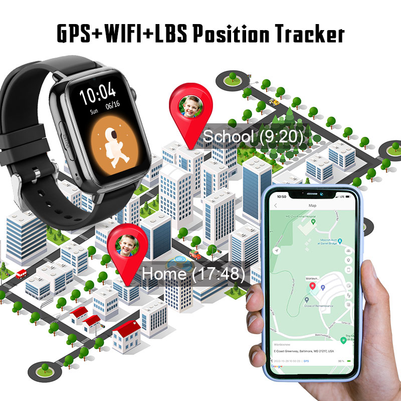 Wonlex KT34 Children's Smart W - Smartwatch Watch Whatsapp 리뷰 및 가격