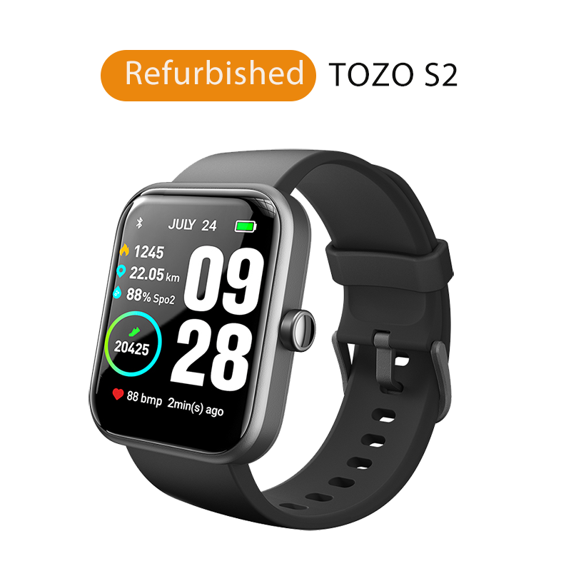 Refurbished TOZO S2 Smartwatch - Smartwatch Refurbished Watches 리뷰 및 가격