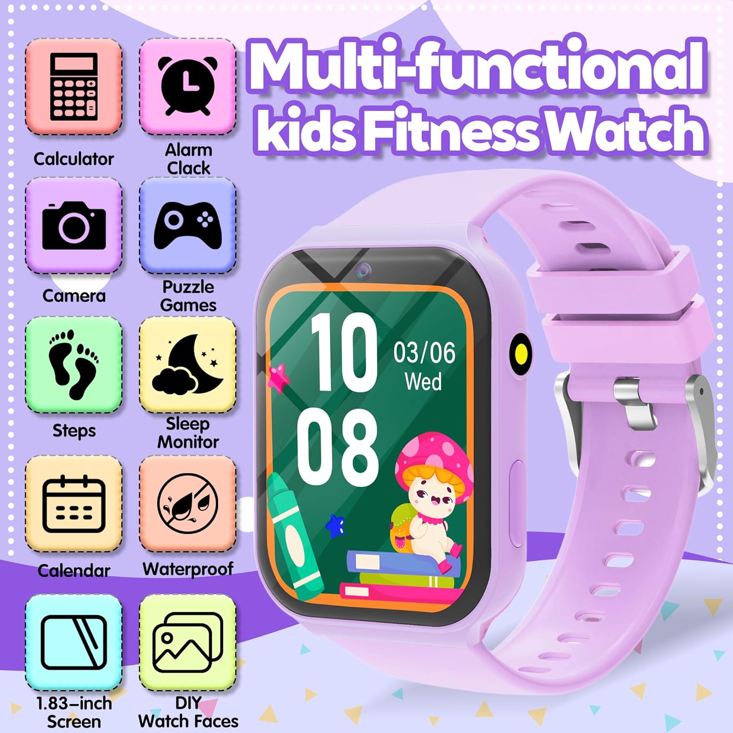 Kids Smart Watch with 18 Games - Smartwatch Digital Watches For Kid Girl 리뷰 및 가격