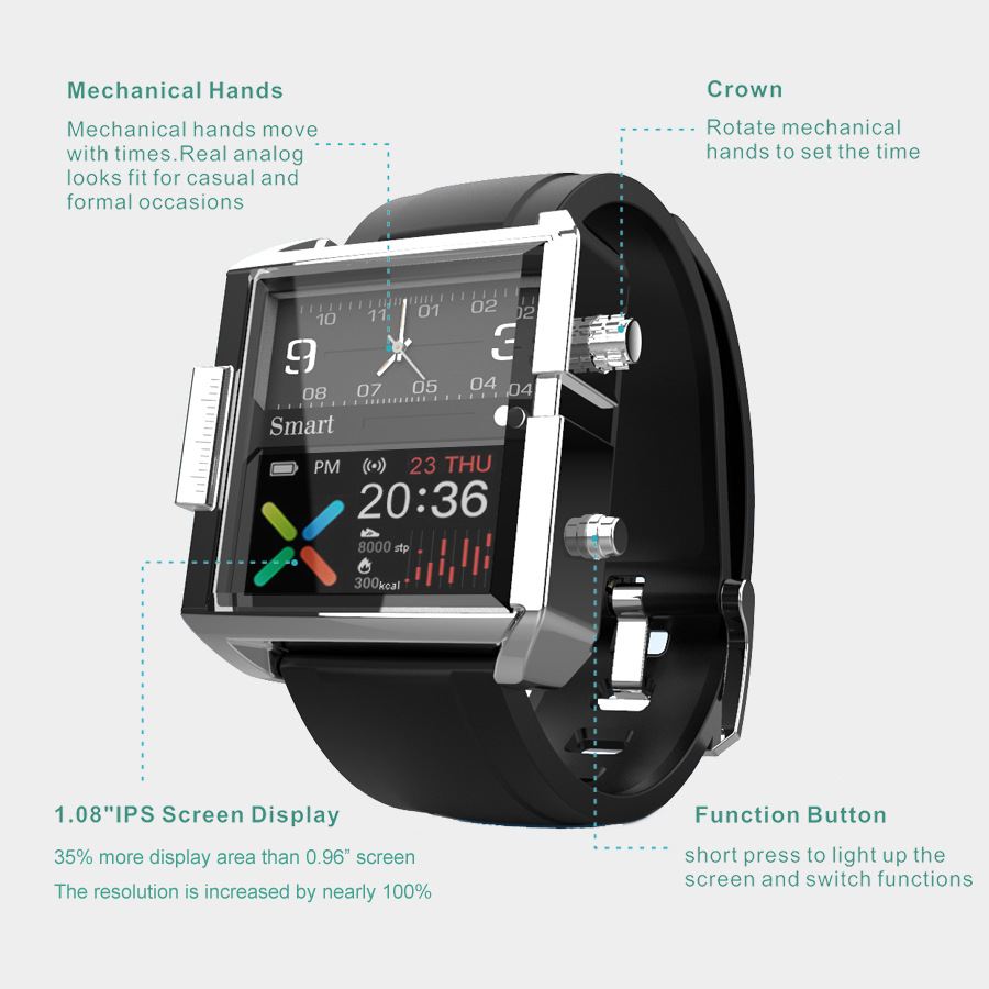 T9 Hybrid Smartwatch Heart Rat - Hybrid Smartwatch 리뷰 및 가격