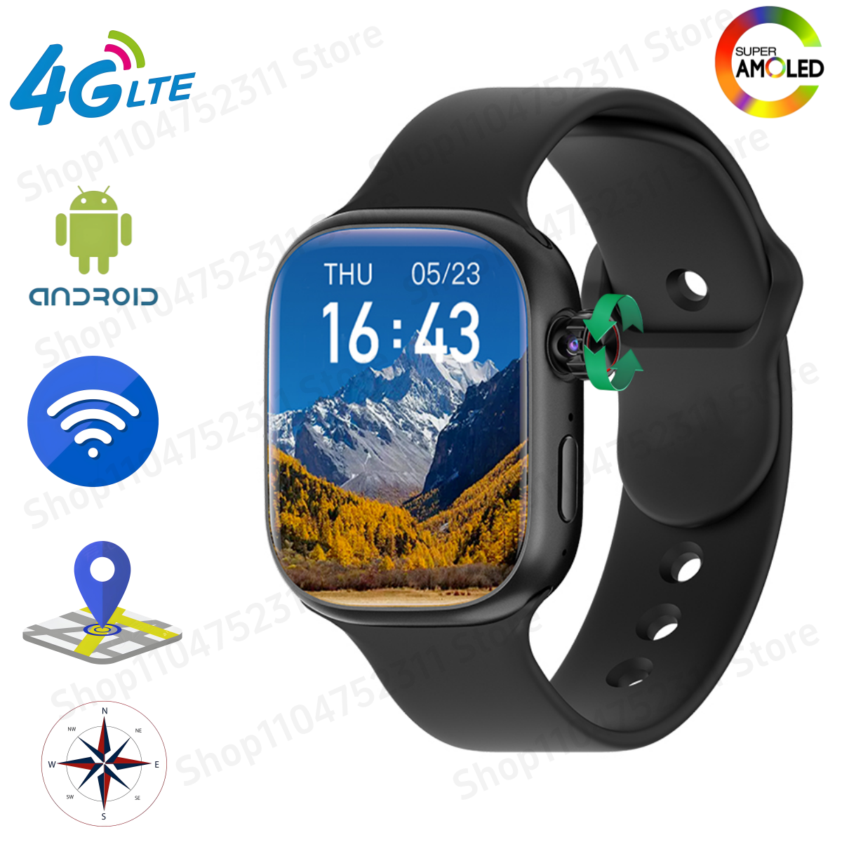 S10 MAX Smartwatch 2.29inch An - Smartwatch Watch Whatsapp 리뷰 및 가격