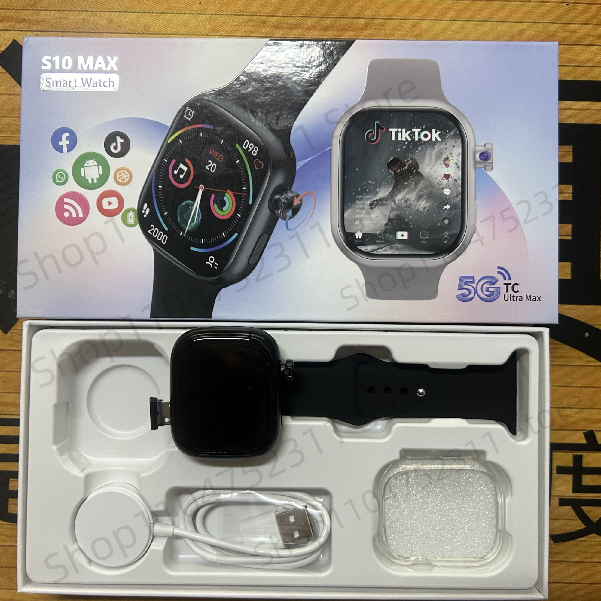 S10 MAX Smartwatch 2.29inch An - Smartwatch Watch Whatsapp 리뷰 및 가격