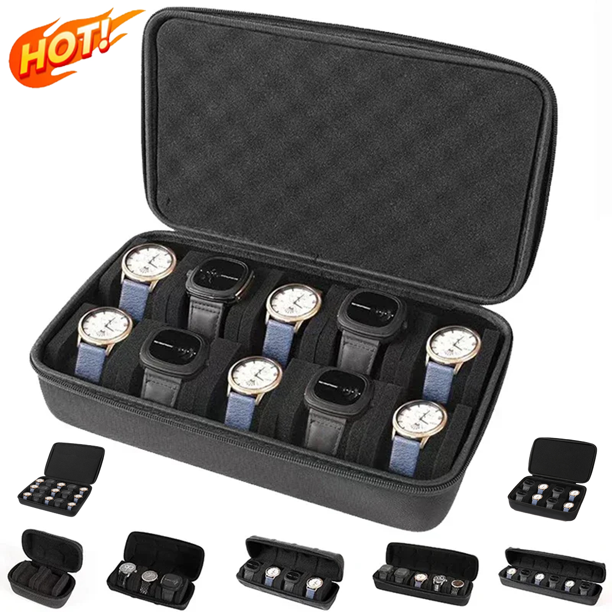 Watch Box Organizer for Men or - Tag Watches Smartwatch 리뷰 및 가격