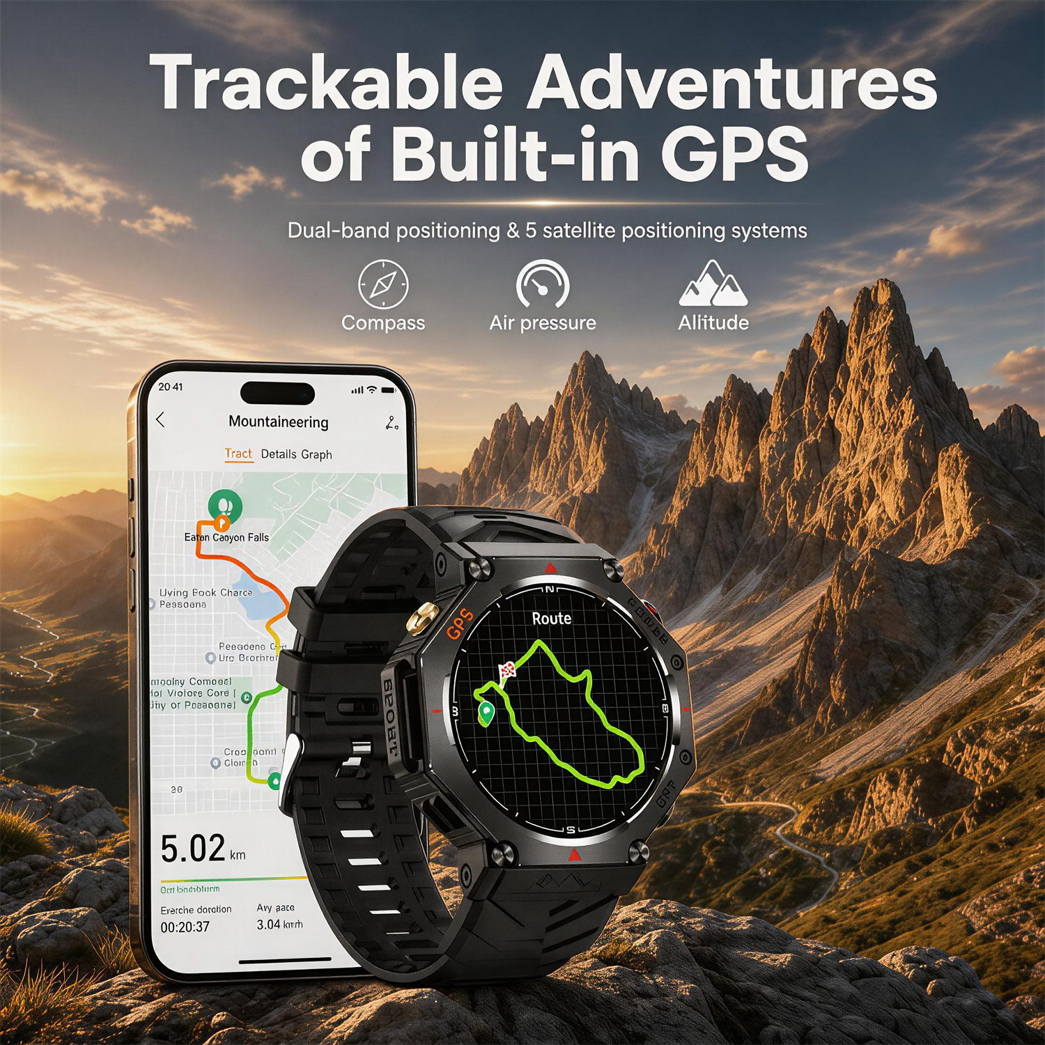 Military Smart Watch T-Rex 3 B - Hybrid Smartwatch 리뷰 및 가격