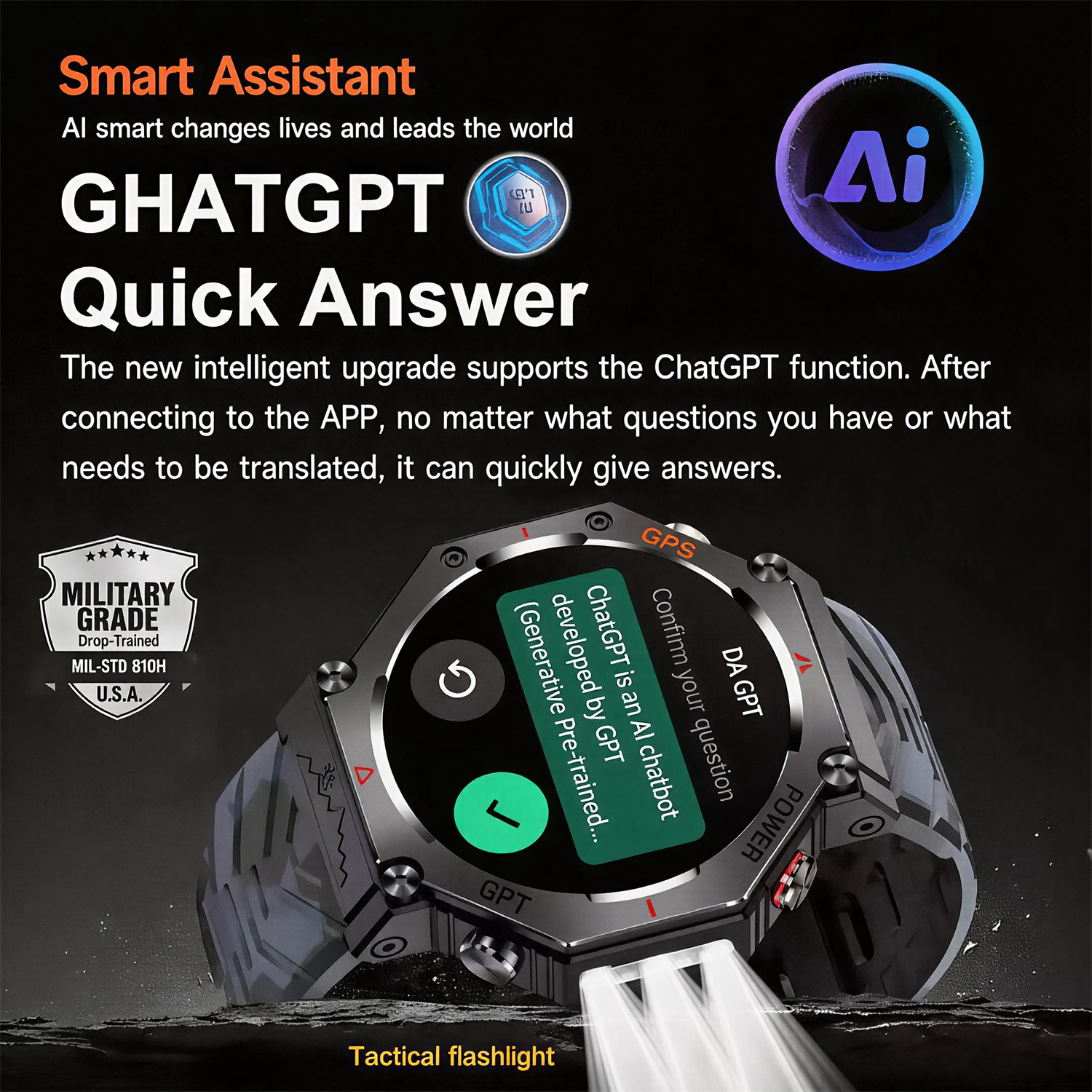 Military Smart Watch T-Rex 3 B - Hybrid Smartwatch 리뷰 및 가격