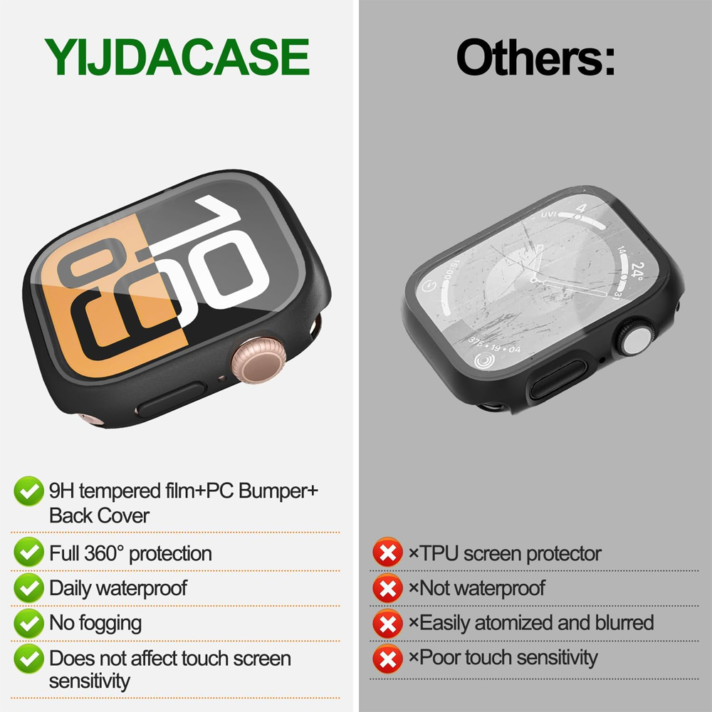 360 Protective Case for Apple  - Smartwatch Watches Girls 리뷰 및 가격