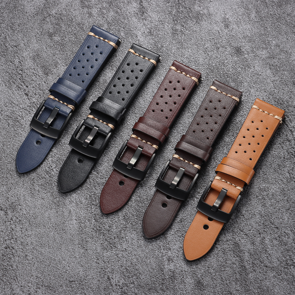 Vintage Cowhide Watch Strap 20 - Smartwatch Vintage Watches For Women 리뷰 및 가격