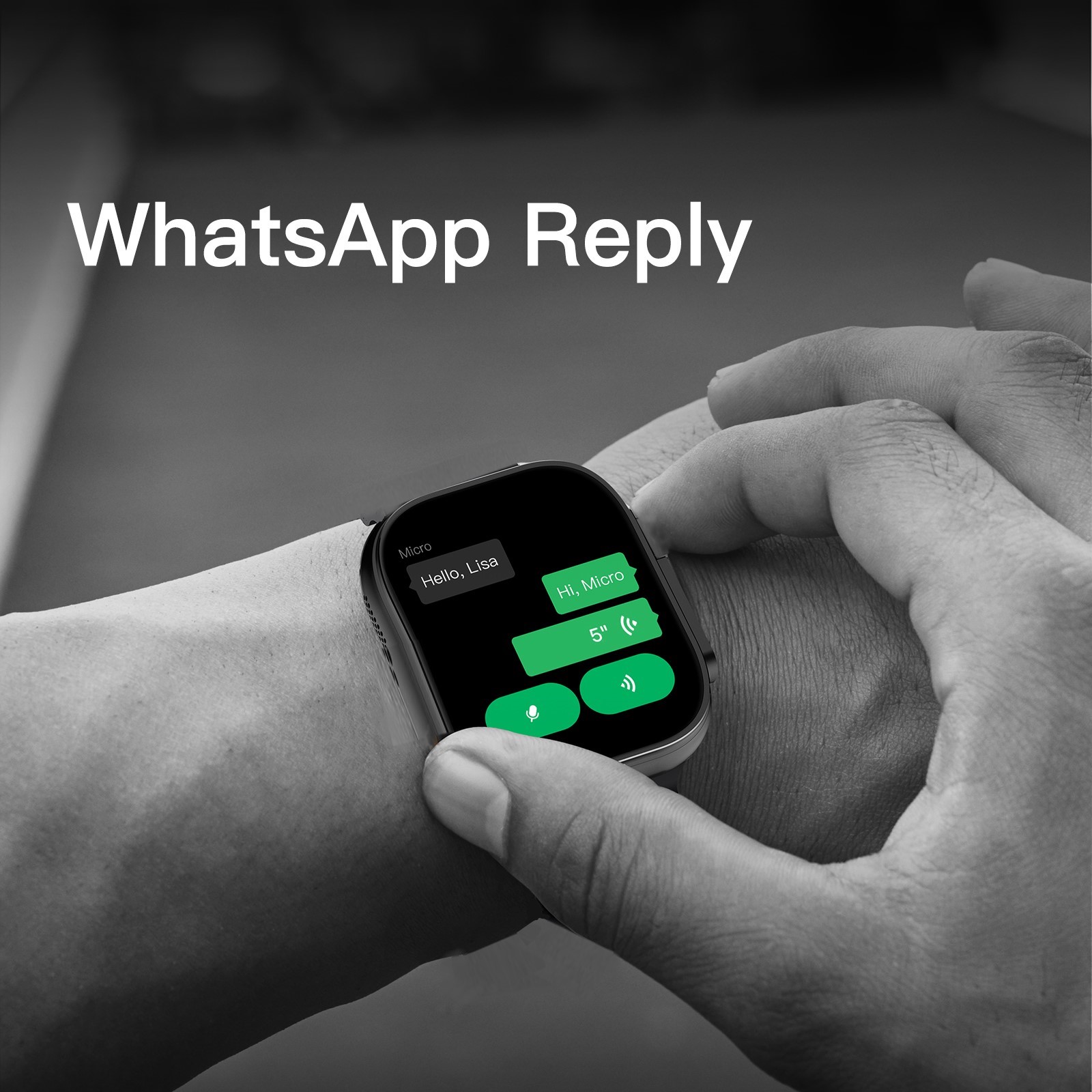 Whatsapp Quick Replies Ultra5  - Smartwatch Watch Whatsapp 리뷰 및 가격