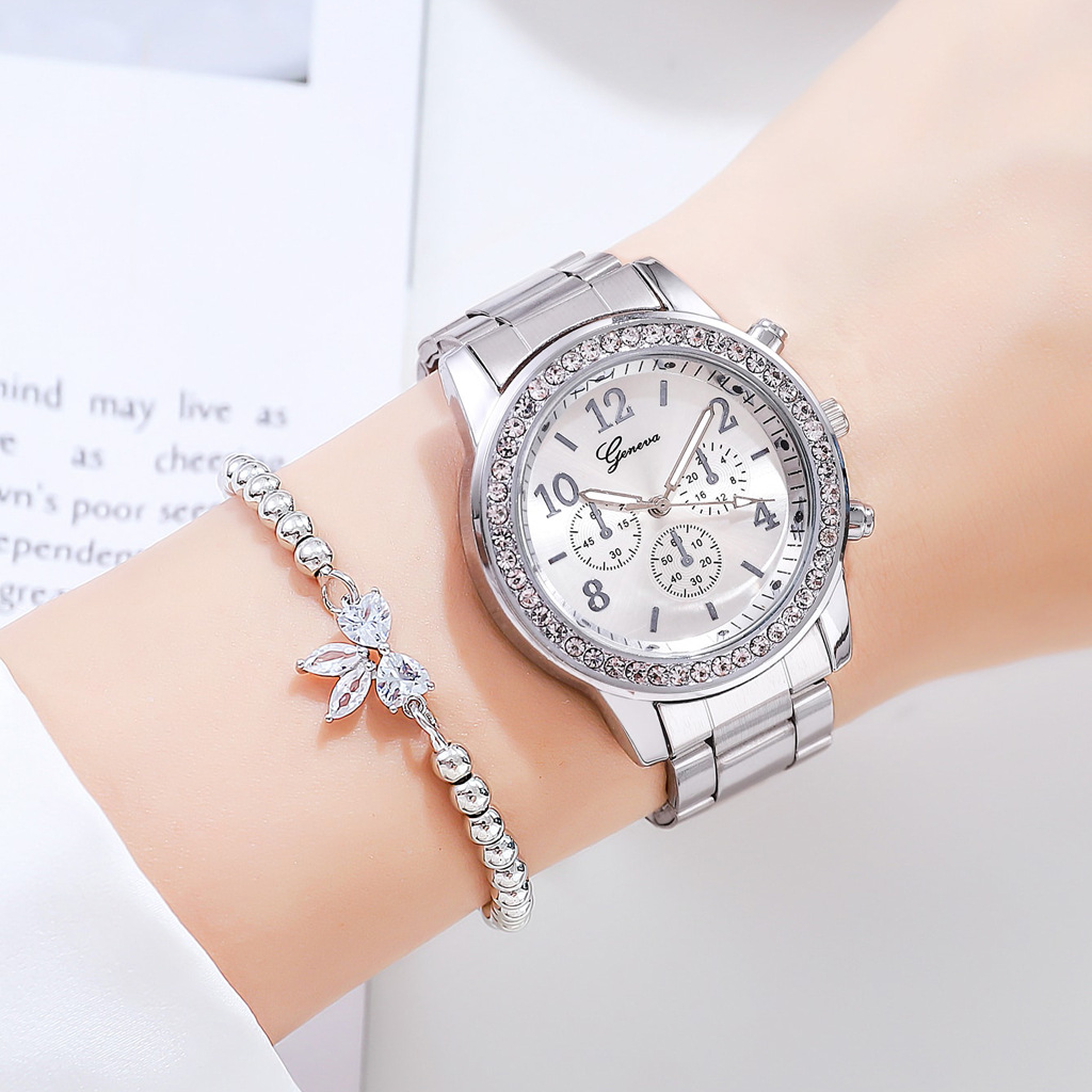 Gold Women Watch Geneva Classi - Minimalist Thin Watch 리뷰 및 가격