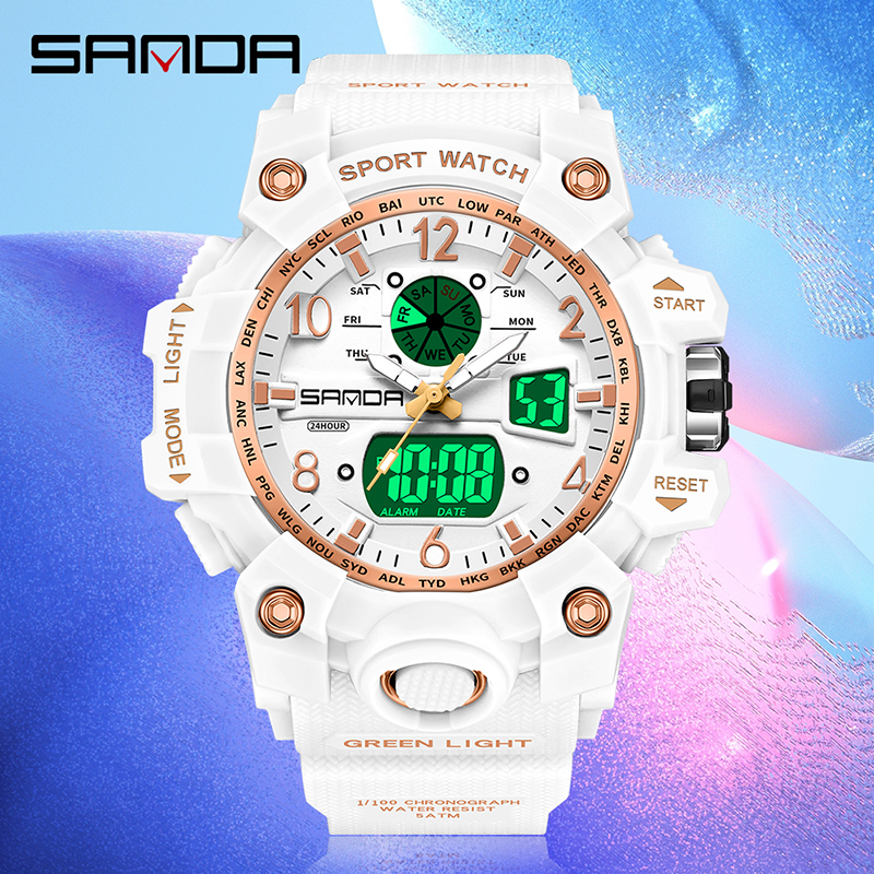 Fashion Sanda Brand Youth Mili - Solar Powered Watch 리뷰 및 가격
