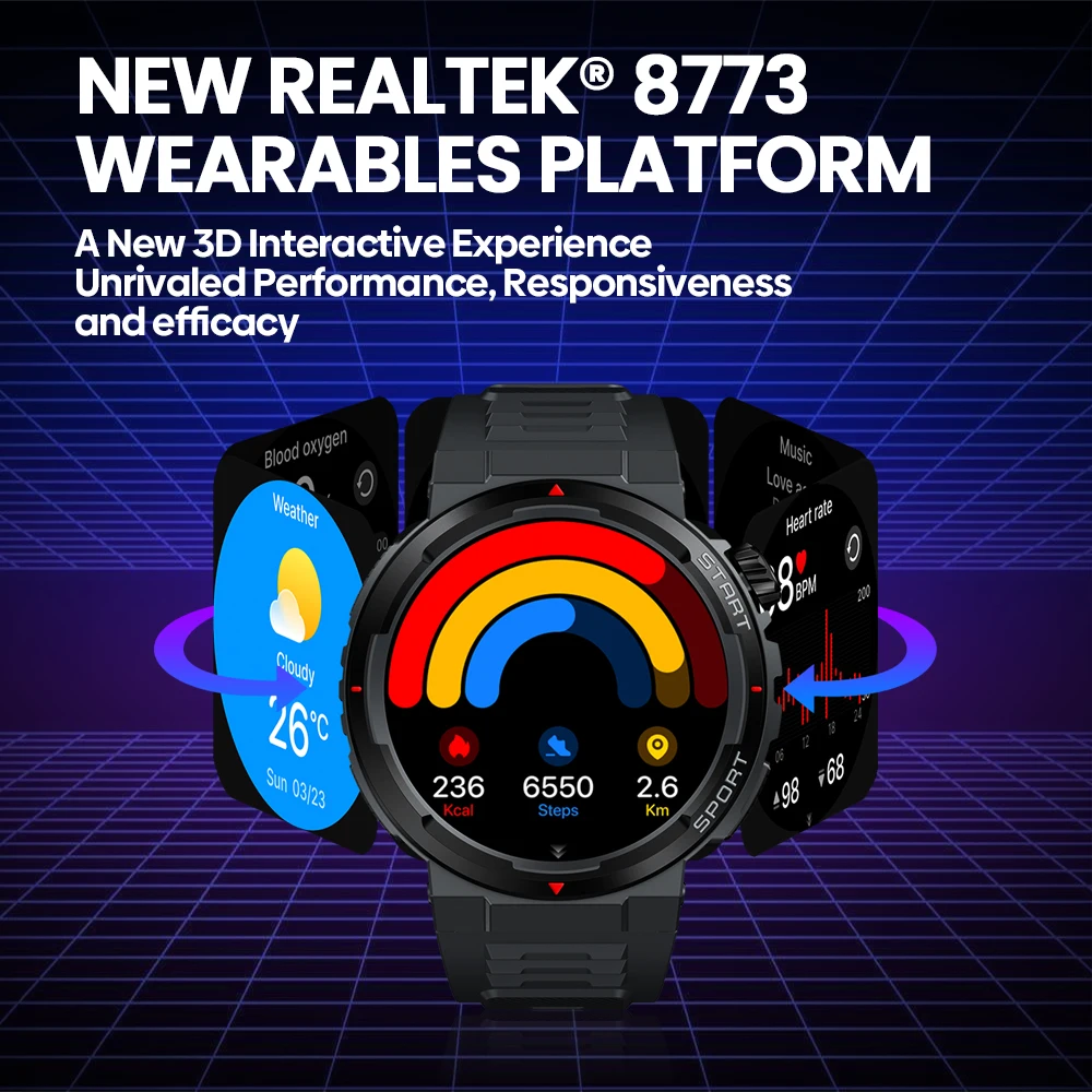 New Zeblaze Ares 3 Plus 1.43'' - Hybrid Smartwatch 리뷰 및 가격