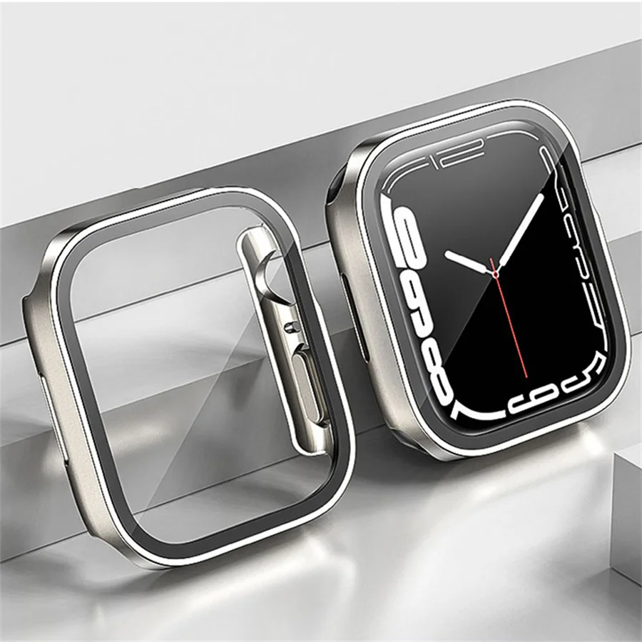 Glass+cover For Apple Watch ca - Smartwatch Watches Girls 리뷰 및 가격