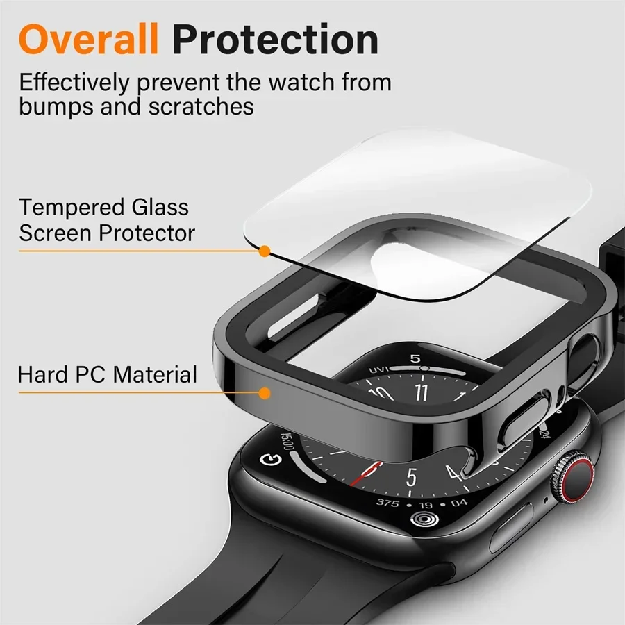 Glass+cover For Apple Watch ca - Smartwatch Watches Girls 리뷰 및 가격