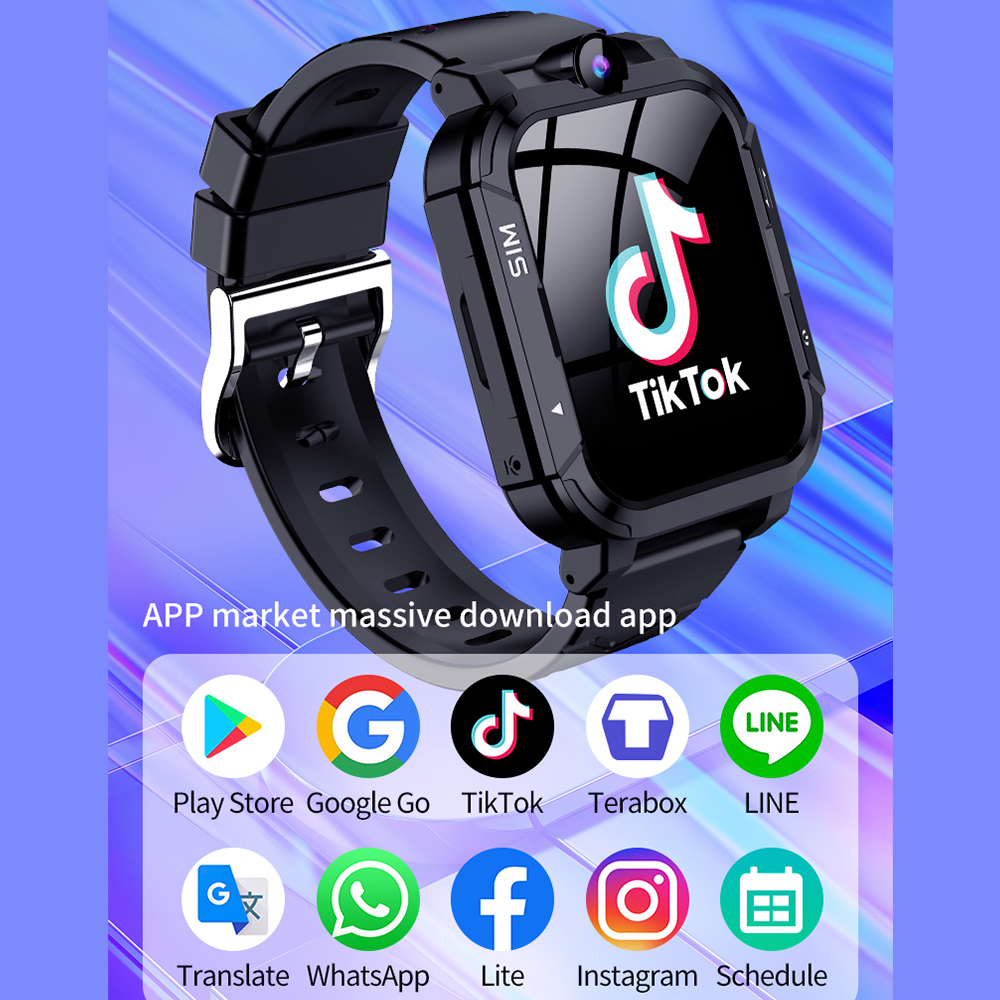 4G Kids Smart Watch Phone 1+8G - Smartwatch Watch Whatsapp 리뷰 및 가격