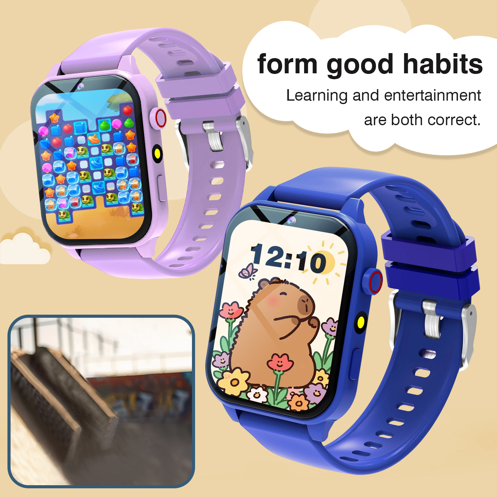 Kids′s Smart Watch 18 Games Ca - Smartwatch Watches Girls 리뷰 및 가격